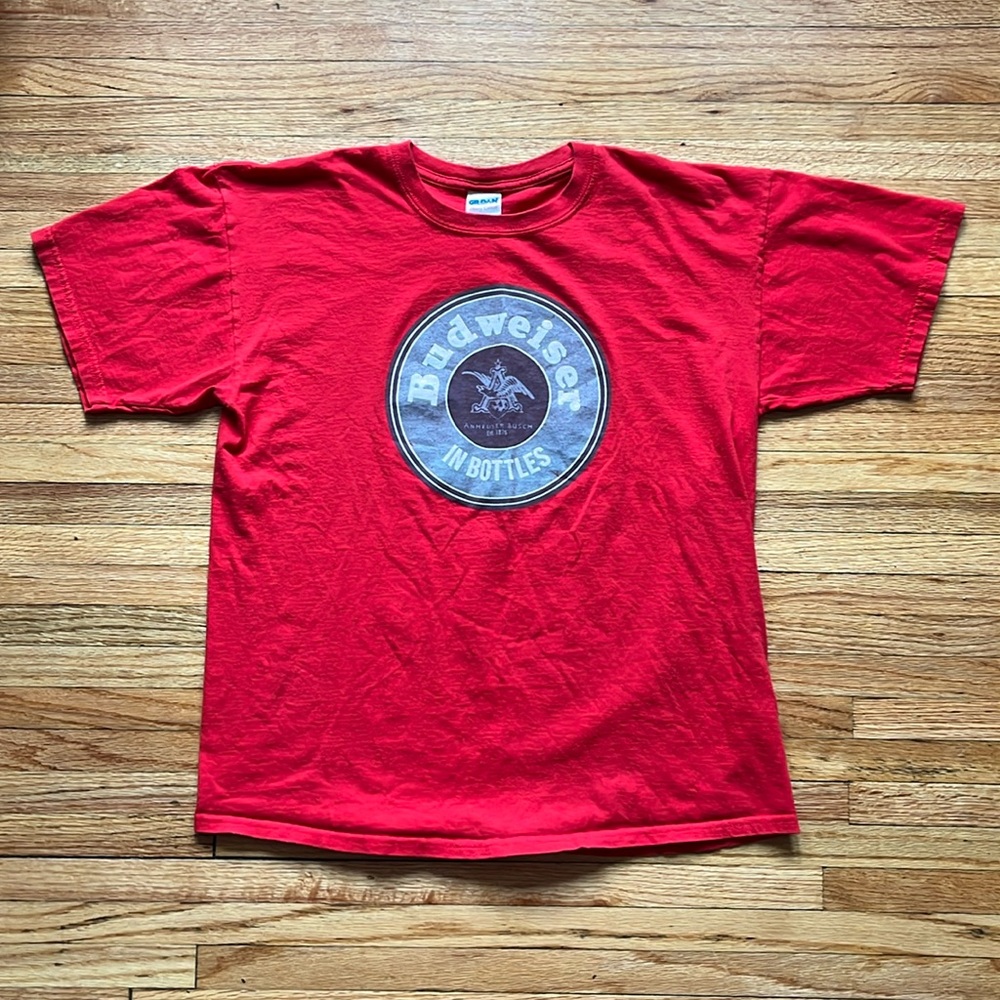 Budweiser Beer T-Shirt / Y2K / Large